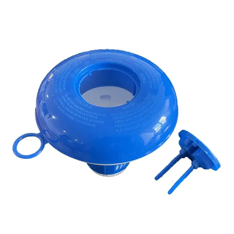 Floating Chlorine Dispenser For Pool Pool Floating Dispenser Holder Pool Floater Pool & Spa Chlorine Tablet Holder Large Capacit