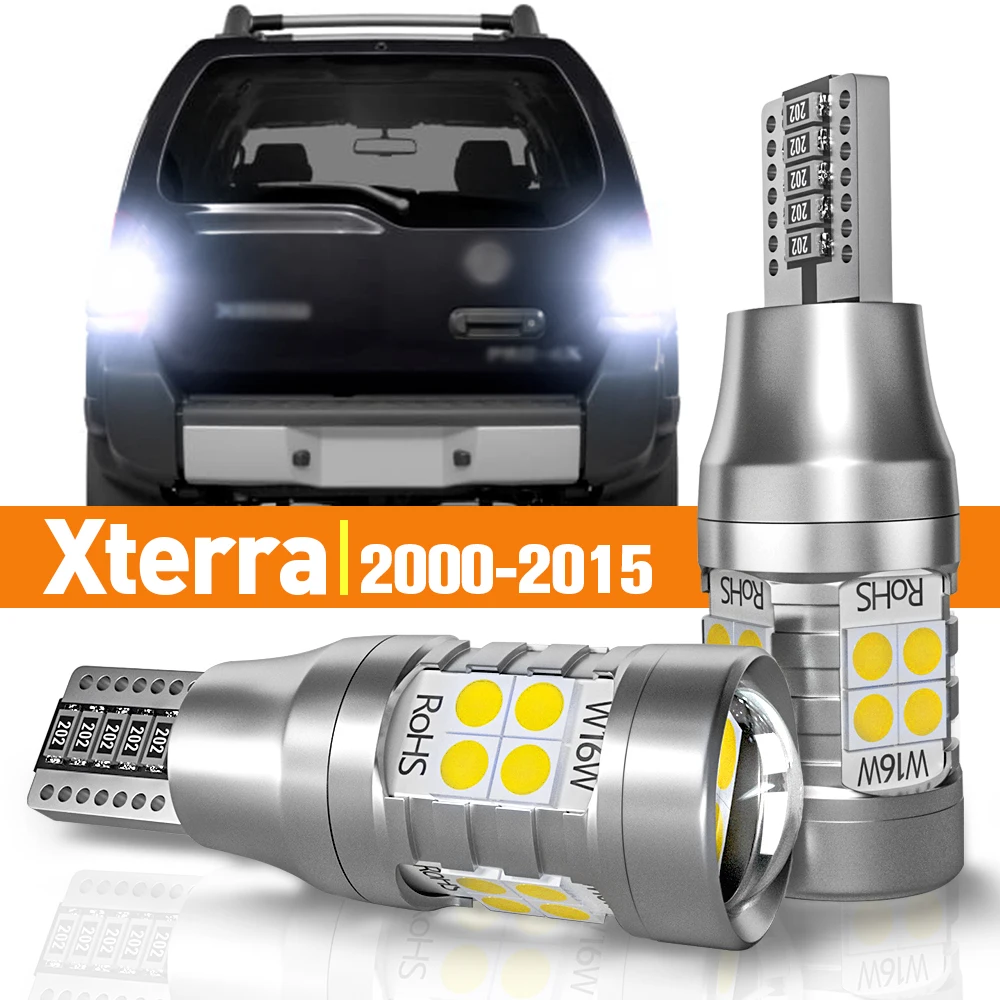 2pcs LED Reverse Light For Nissan Xterra 2000-2015 2006 2007 2008 2009 2010 2011 2012 2013 2014 Accessories Canbus Lamp