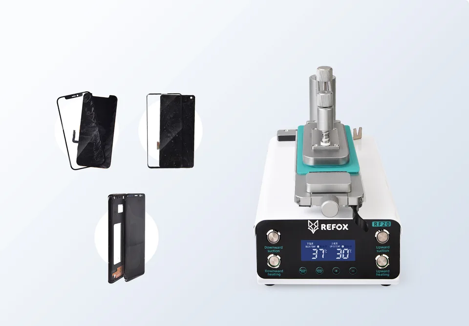 REFOX RF20 Universal Screen Separating Machine with Dual-Stage