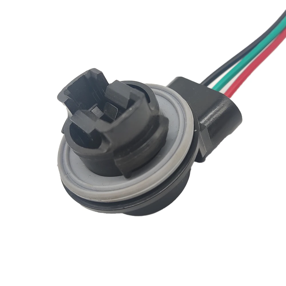 

1/5/10 шт. светодиодный автомобильный фонарь, указатель поворота, стоп-сигнал, хвостовой фонарь, держатель жгута проводов, адаптер, разъем «мама» с проводом 3157