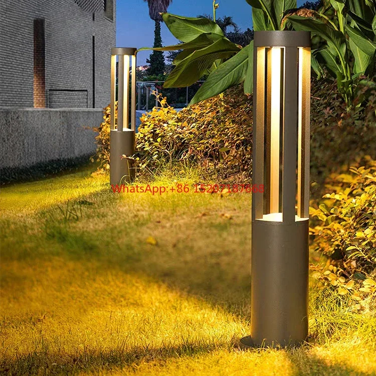 

High Quality 12W IP65 Waterproof LED Pathway Garden Lawn Bollard Lights Outdoor LED Garden Lawn Lamp