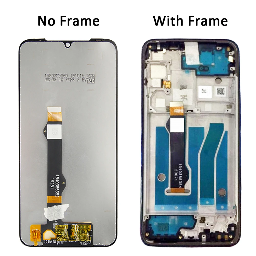 Original LCD For Motorola Moto G8 Plus XT2019 Display Touch Screen XT2019-2 Digitizer Assembly Replacement Phone Repair Tested