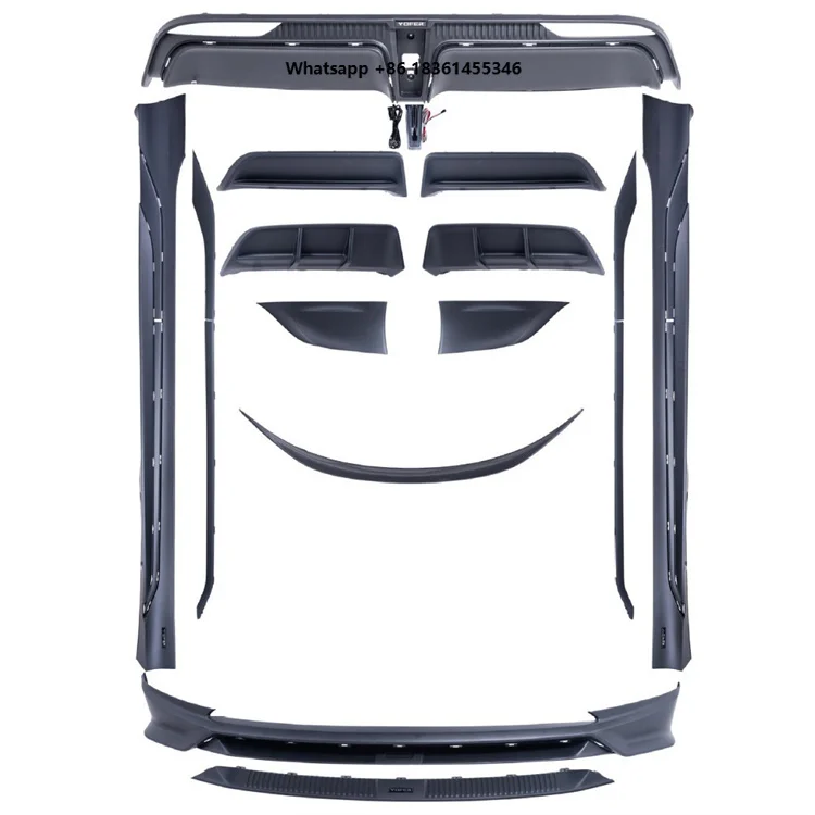 

Комплект обвеса YOFER Dragon Tide RRO для обновленной версии Tesla Model 3: передний сплиттер, боковые пороги, задний сплиттер, задний спойлер