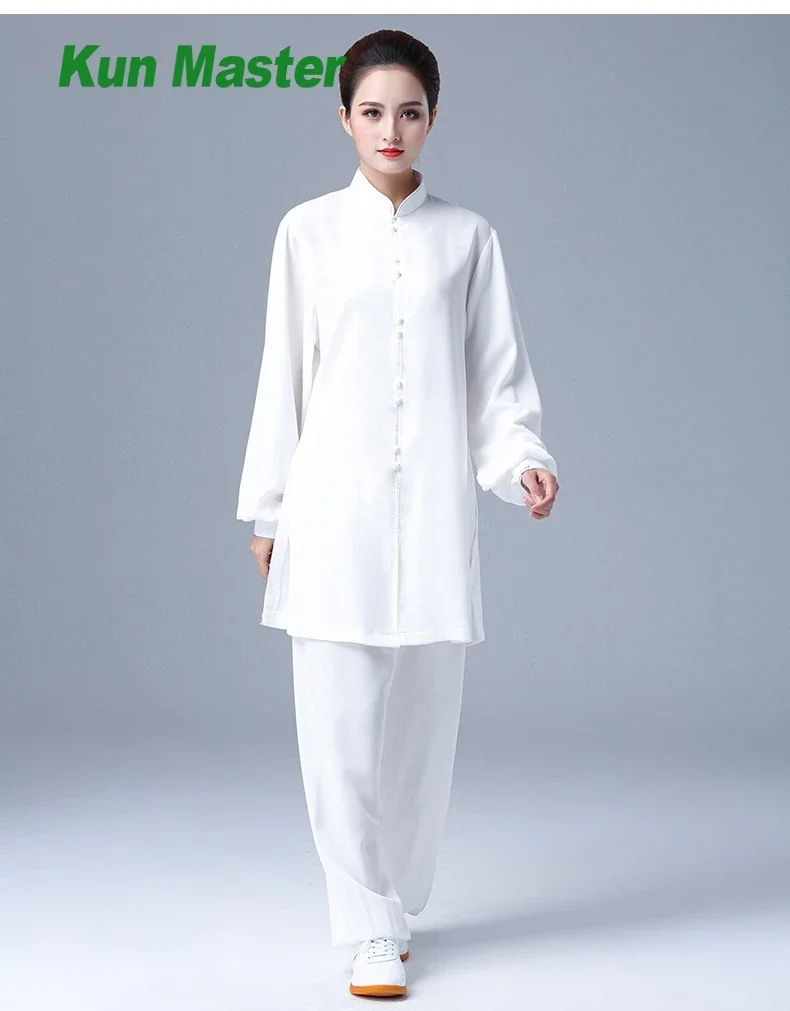 Summer Tai Chi Clothes Wrinkle Free Wushu Clothing Kung Fu Dress Martial Art Uniform Breathable 2025 New Style women and men