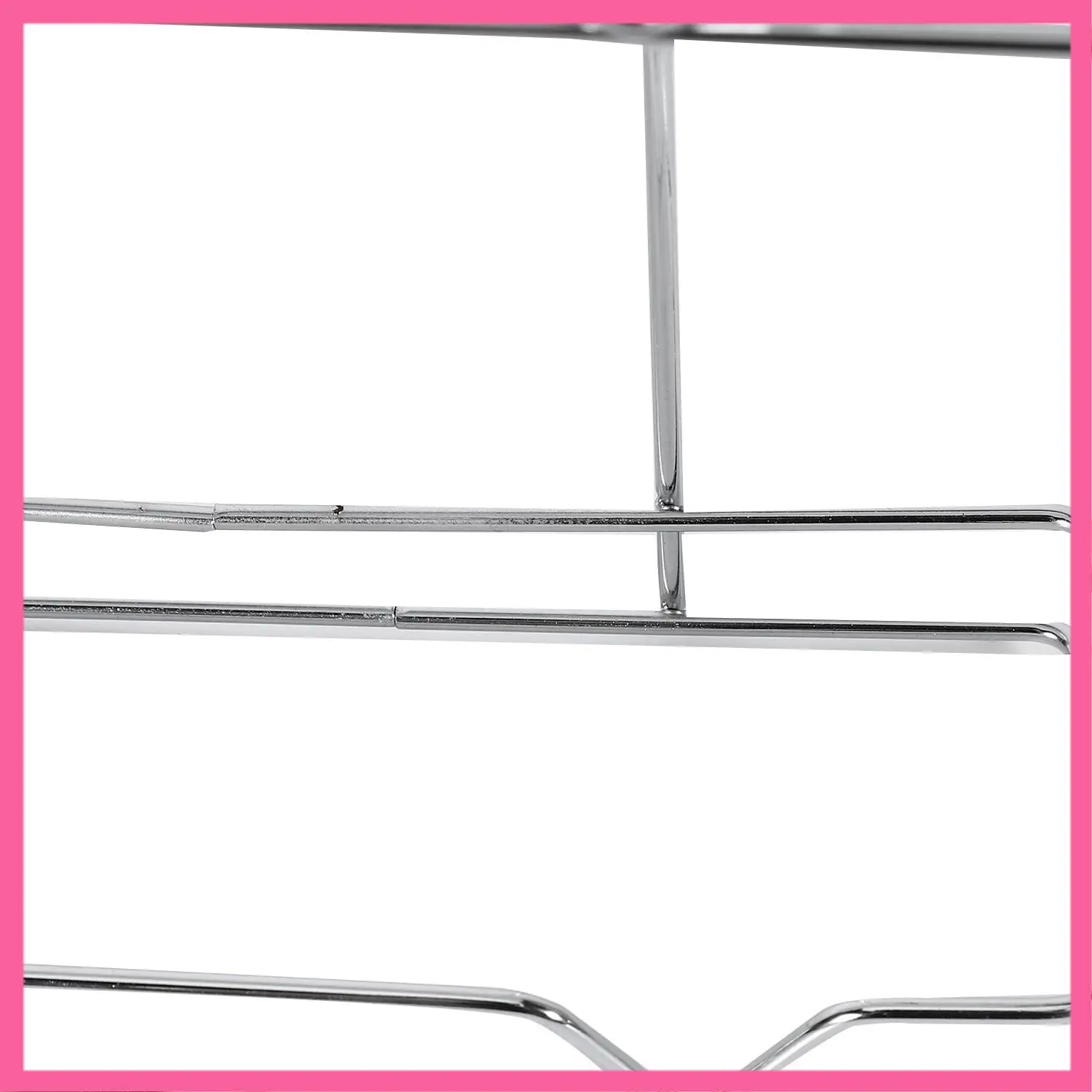 

ABNM Double Layer Bathroom Organizer Stainless Steel Storage Shelf Kitchen Bathroom Toilet Wall Hanging Cosmetic Multifunction S