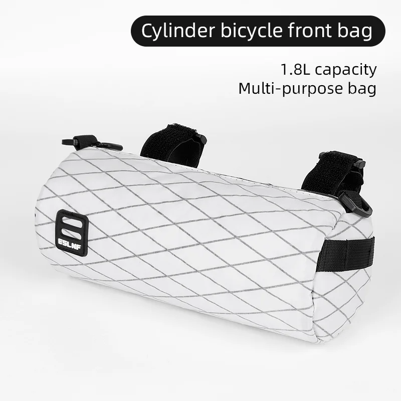 AliExpress 1.8L Big Capacity Road Bicycle Handlebar Bag Multi-use Cycling Shoulder Bag Wear-resistant MTB Front Tube Bag Bike Accessories