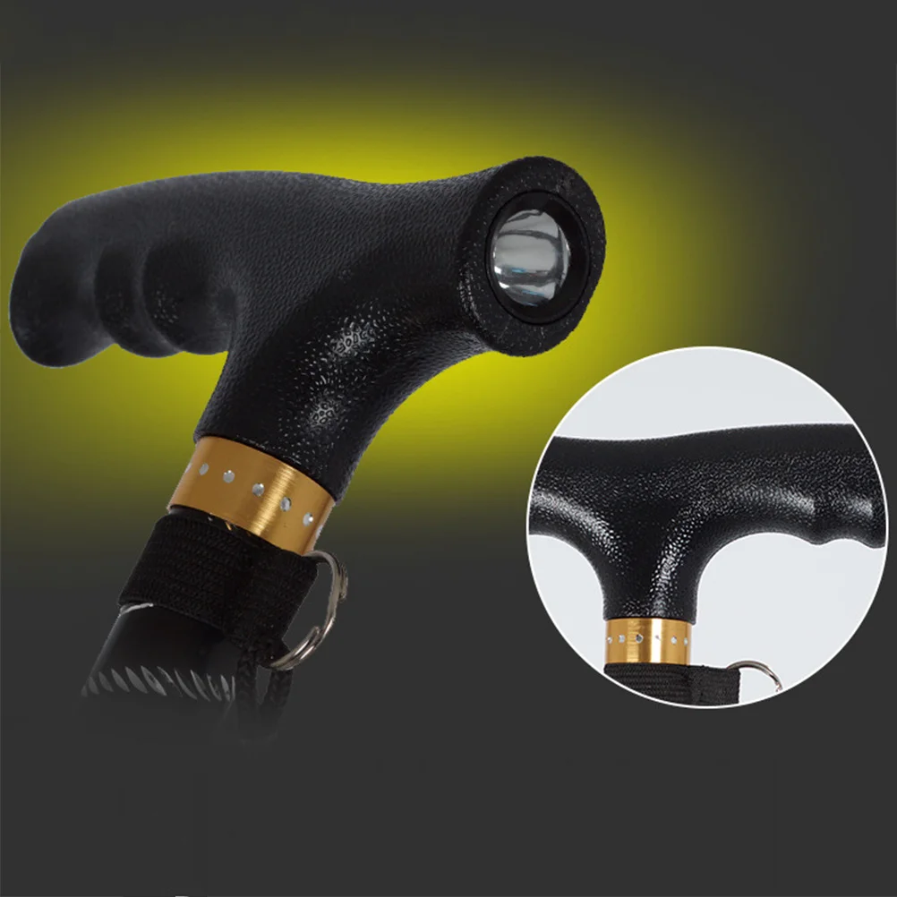 

Stretchable Aluminum Alloy Cane Four-Foot Non-Slip Walking Stick with Light Foldable Design for Senior Mobility Aid