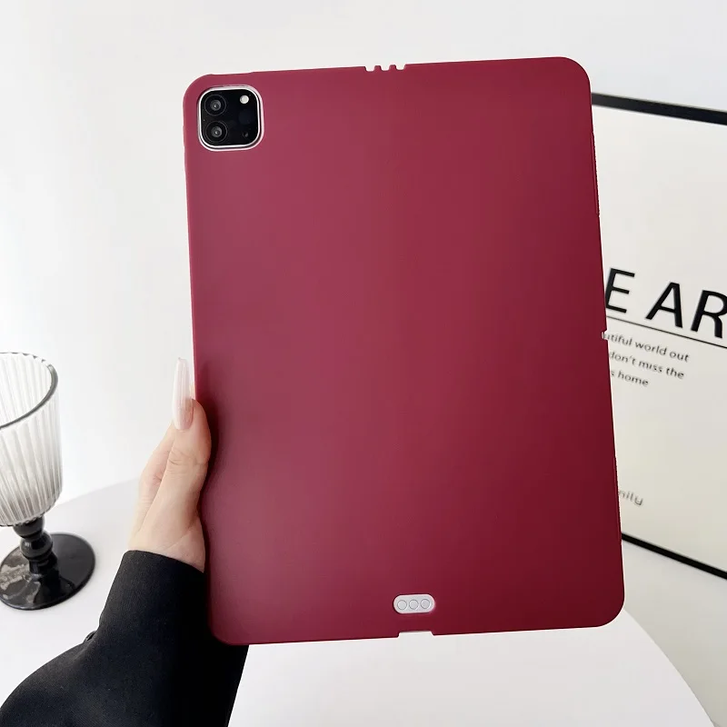Color Case For iPad A16 11th Gen 2025 10th 9th 8th 7th 10.2 iPad Pro 11 2018 2021 Cover iPad 10.9 Air 6 5 4 3 10.5 Soft TPU Case