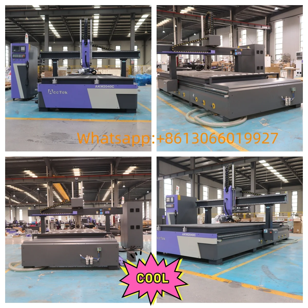 ACCTEK 4th Axis EPS Foam CNC Router 2040 2030 Atc Foam Mold Engraving Machine