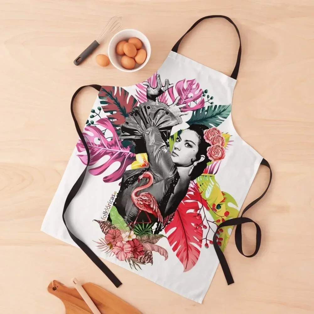 with the figure of Lola Flores as the main axis of the design. For all lovers of couplet Apron Kitchen Chef Art Apron