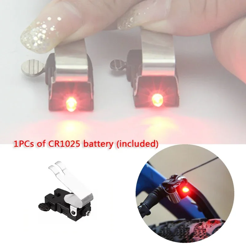 Bicycle Nano Brake Lights Cycling LED Bulb High Brightness Waterproof Lamp Lantern Mountain Bike Accessories Bike Brakes Light