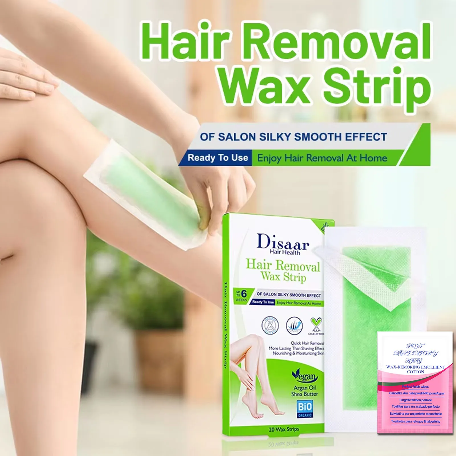 

10/20 Pcs Depilatory Wax Strips For Hair Removal Wax Paper Cold Wax Strips Paper For Face Neck Arm Leg Body Care Beauty Tools