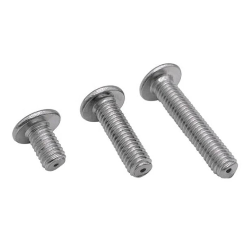 10/20/50pcs M2 M2.5 M3 M4 M5 M6 M8 304 Stainless Steel C-head Plum Blossom Hollow Exhaust Screw SARAD Flat Head Hollow Screw