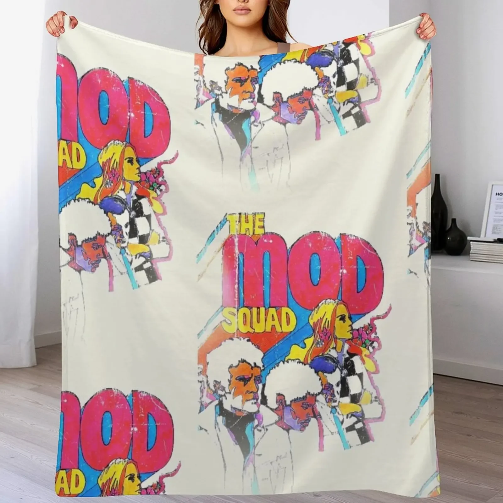 

The Mod Squad Throw Blanket Warm Comfortable Blanket Gift for Parents Friends