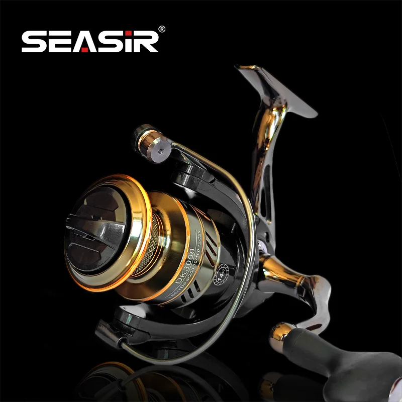 seasir dk todo o metal spinnning carretel de pesca 14 mais 1bb max arraste 15kg roda de pesca de agua salgada barato projetado no japao 01