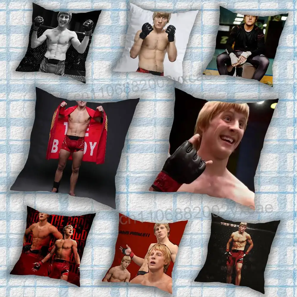 

I ll be back Paddy Pimblett pillow cover living room sofa cushion cover bedroom room bed pillow cover home decoration