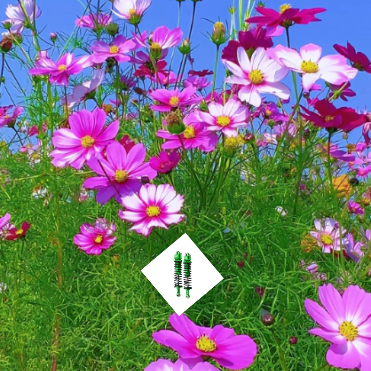 

GPM AXIAL 1/6 SCX6 Jeep Trial Honcho For Aluminum F/R Thickened Spring Dampers