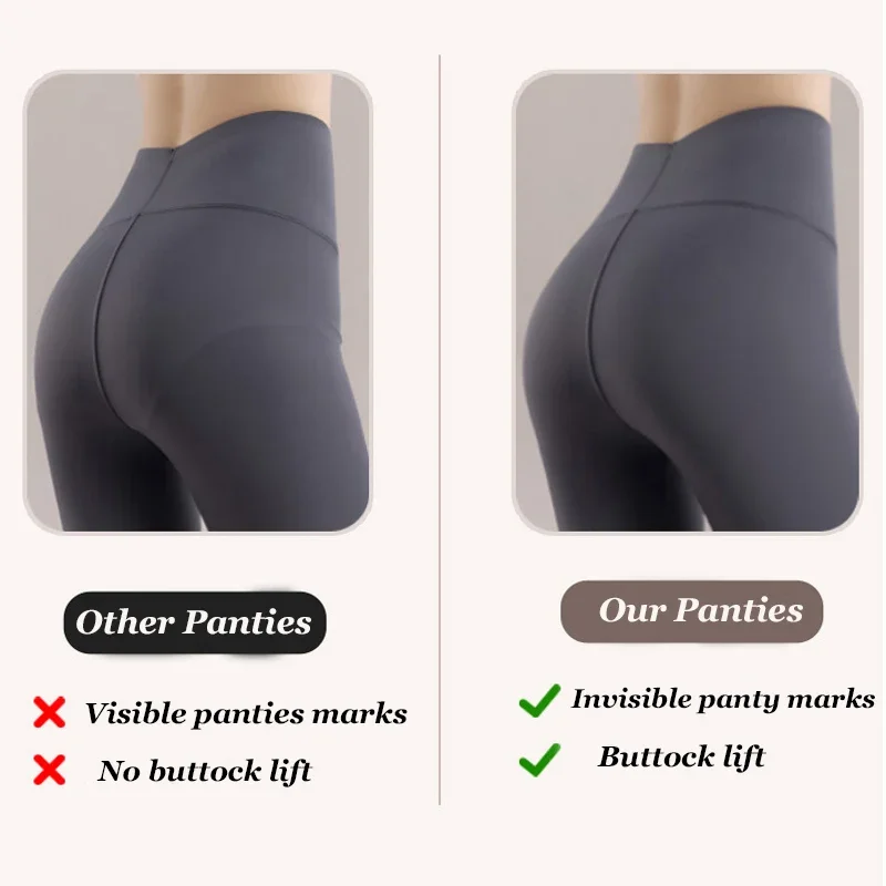 3Pcs Seamless Mulberry Silk Underwear for Women Sexy Smoothing Invisible Soild Briefs Female Stretchy Lingerie M-XL New