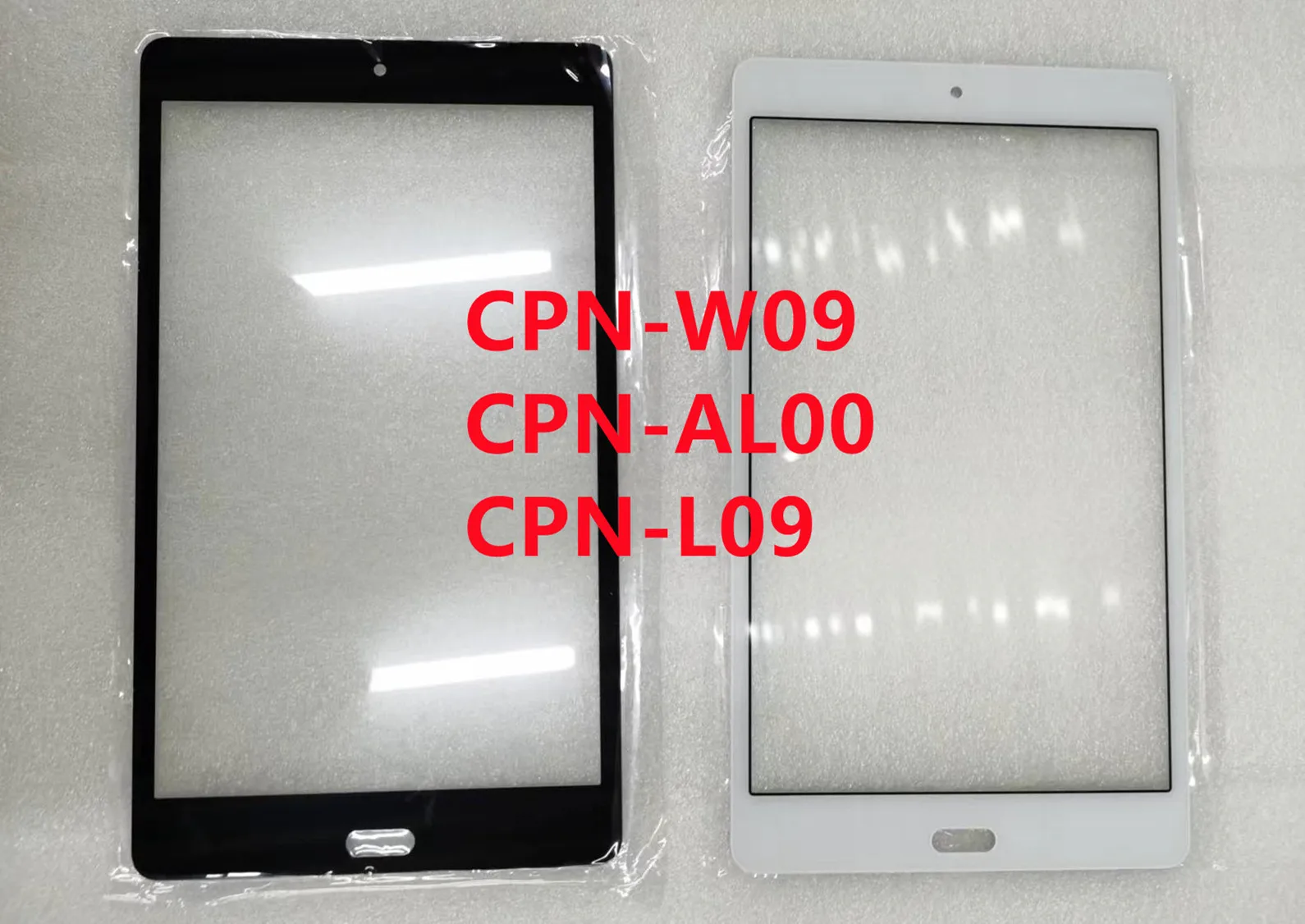 Novo original para huawei mediapad m3 lite 8 CPN-W09 CPN-AL00 CPN-L09 tela de toque lcd frente exterior lente do painel vidro com oca