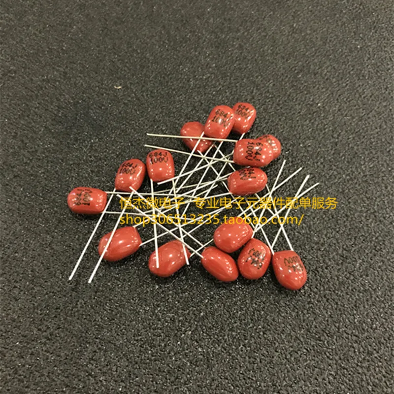 10PCS/ CBB Capacitor 100V 684J 5% 680NF 0.68UF Pitch 5MM Polypropylene Capacitor Film