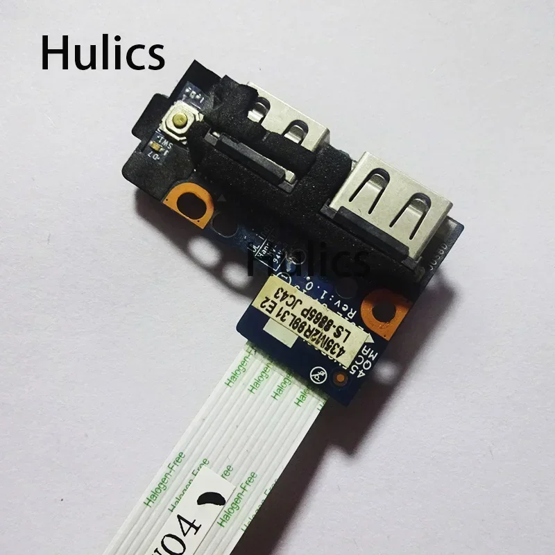 Hulics Used Power Button Switch USB Board For Samsung 350V 365E NP365E NP355V NP350V NP355V5C NP350V5C NP365E5C LS-8865P