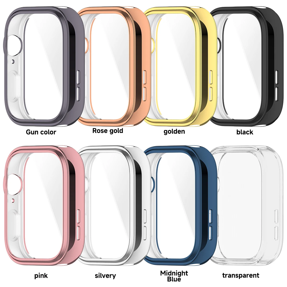 Funda protectora completa para reloj inteligente Huawei Fit 3, carcasa protectora de pantalla de TPU suave, accesorios para Huawei Fit3