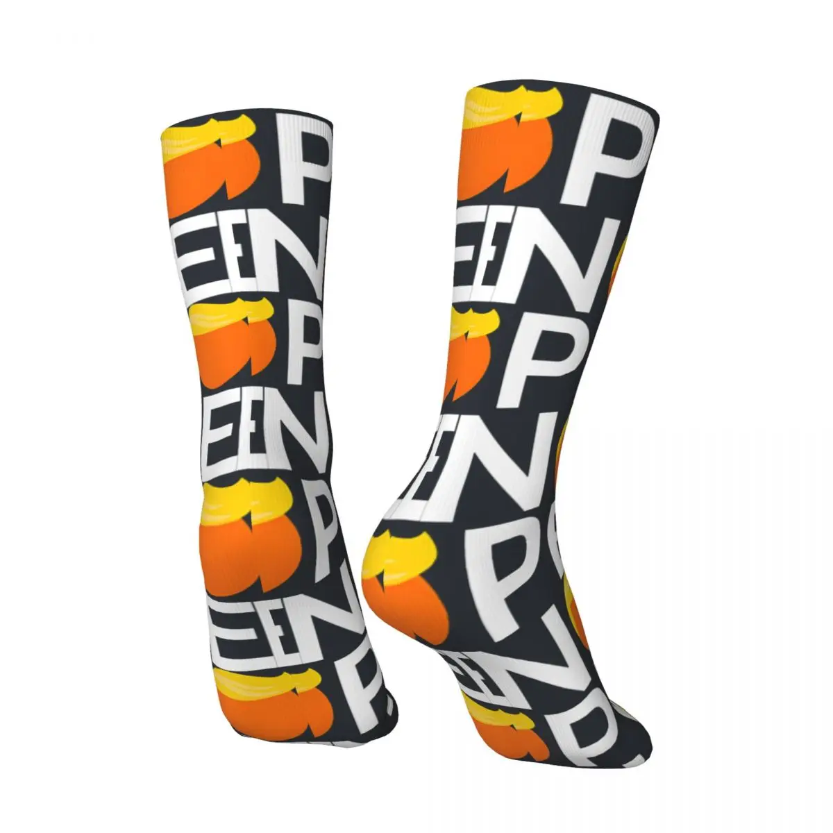 Crazy compression Anti-Trump - Nope Edition Sock for Men Vintage trump girl Seamless Pattern Crew Sock Novelty