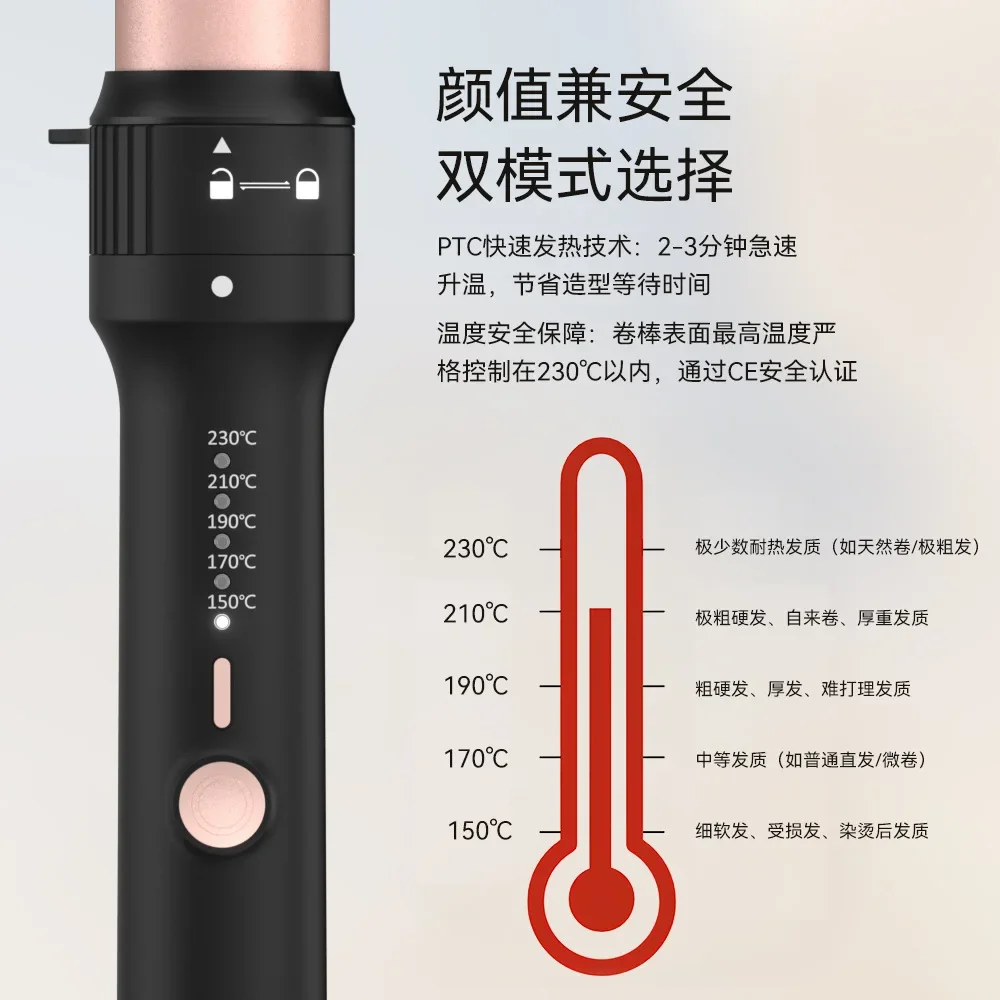 Multifunctional curling iron Big wave egg roll iron Three tube egg curling iron Removable combination curling