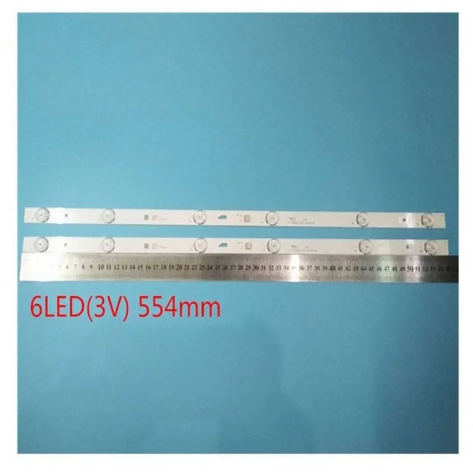 

Russian Fiber 2pcs/set TV LED Strip for THOMSON 32'' T32D16DH 01B T32D16DH 01W JL.D32061330 004AS M 4C LB320T JF3 4C LB320T JF4