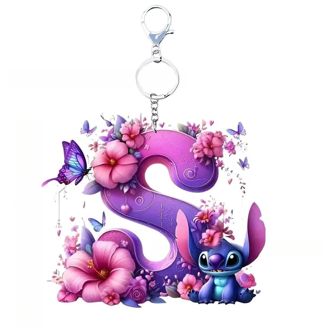 MINISO autohangers kerstboomversiering acrylhangers Stelt 26-hangers met Engelse letter