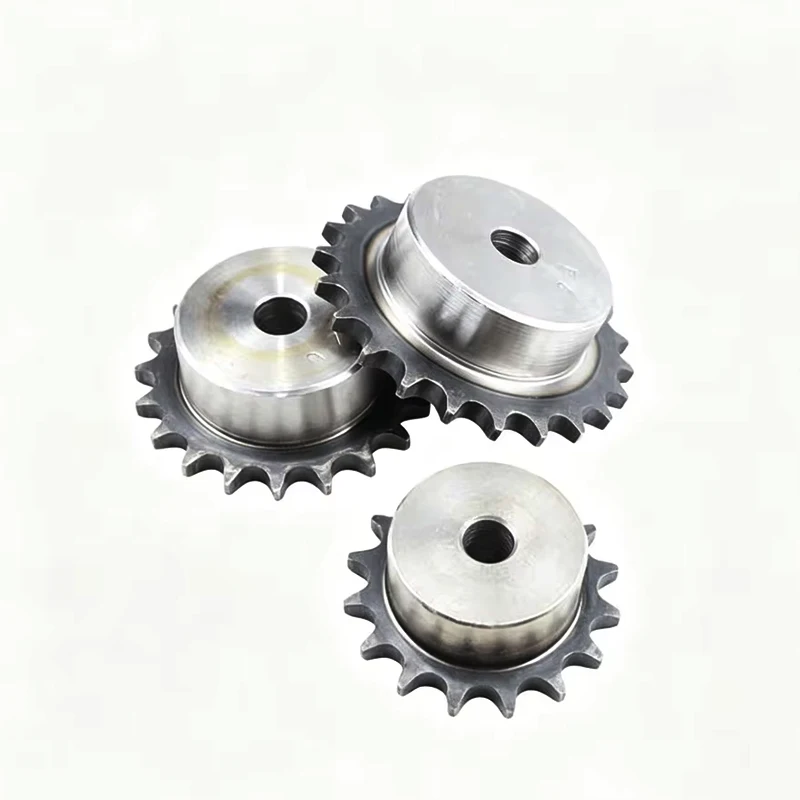 304 Stainless Steel 12A Sprocket 6-Pitch 9-42T Boss Sprocket 3/4 Inch Pitch Corrosion-Resistant Industrial Drive Wheel