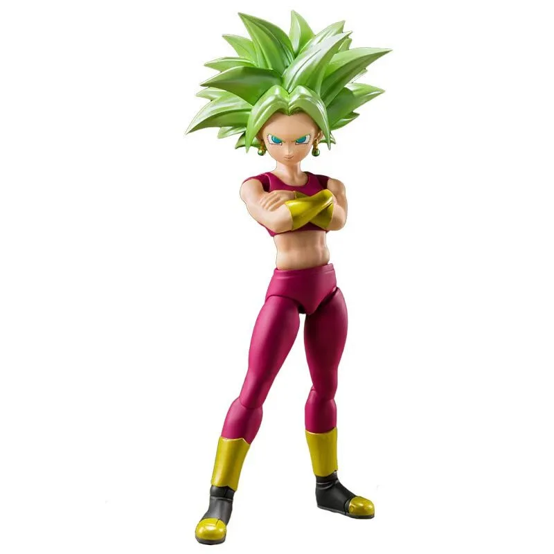 【In Stock】 Bandai SHF Dragon Ball Series Super Saiyan Kevra 1/12 Action Figure Gift Toys Toys Figurescollect