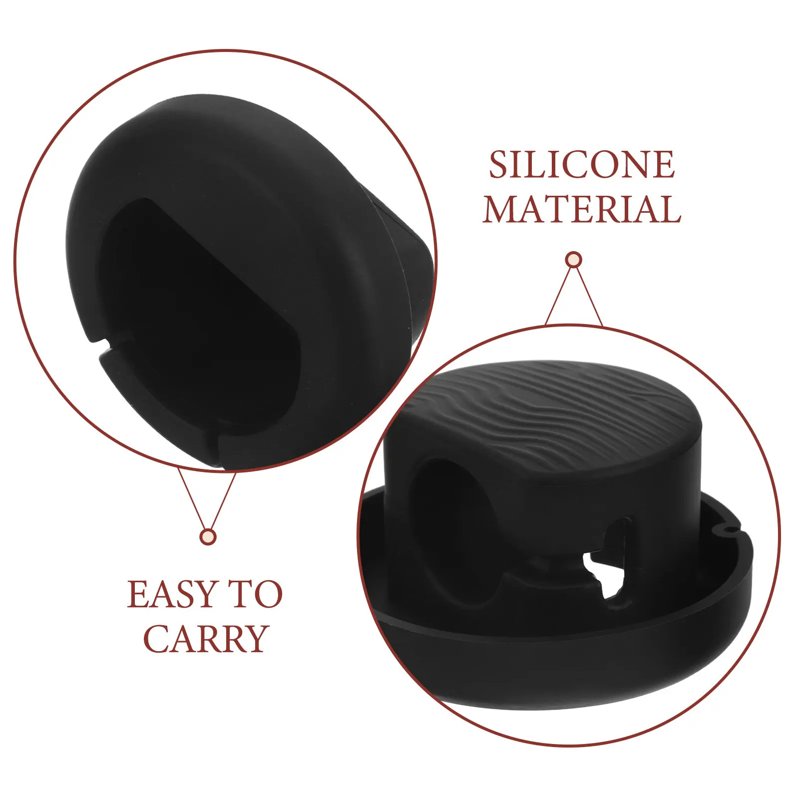 Portable Silicone Base for Smartwatch Organizer Case Insert Travel-Friendly Watch Stand Business Trip Storage Accessories