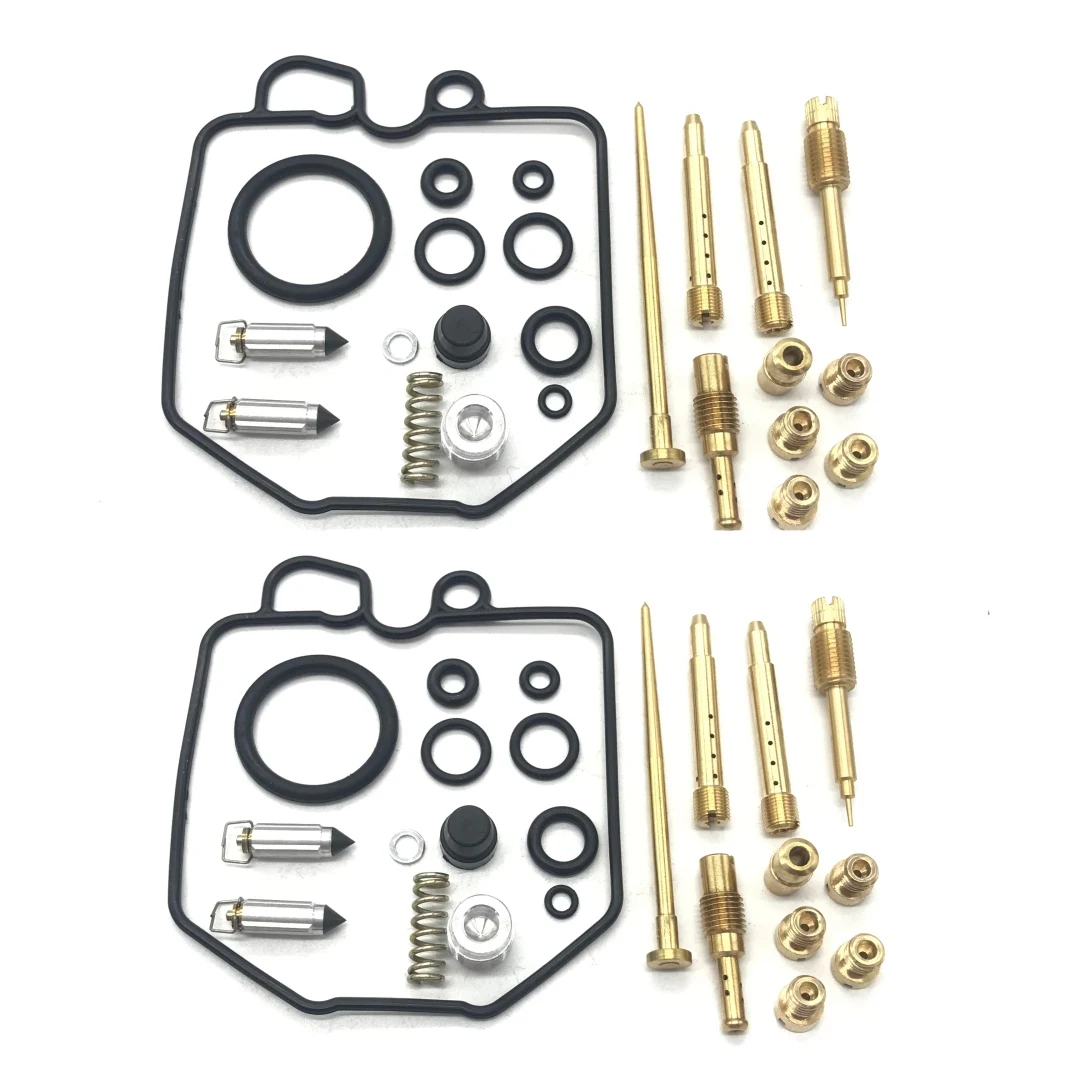 

for Honda Hawk 400 CB400T CB400 N 1980-81 Carburetor Repair Carb Rebuild Kit 2 Sets