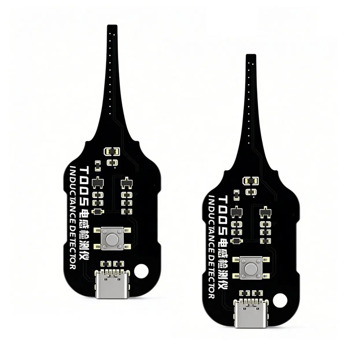 DT35BG 2PCS Type-C Inductance Tester for Motherboard Coil Testing, Quick Fault Detection Tool for PC & Phone Repair