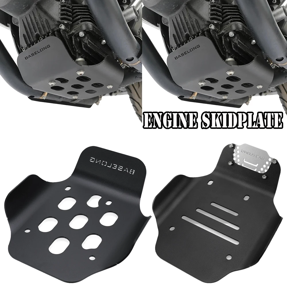 

Для Moto Guzzi V9 Bobber V7 850 Stone V7 Special Custom 2020-2024 2023, нижняя крышка двигателя мотоцикла, защита бампера, защитная пластина