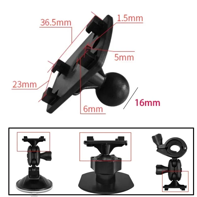 Standard 4 Button Head To 1/4 Copper Core Camera Connector Buckle Part 17mm/16mm Ball Head To 4K Adapter Phone Holders Accessory