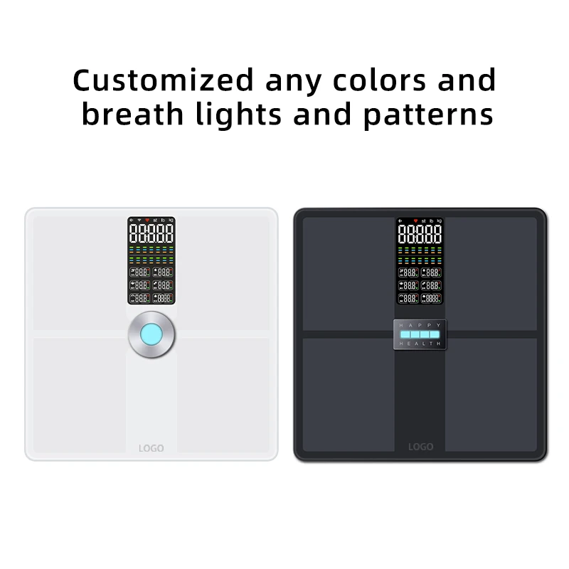 

220KG screen ITO professional smart fitness scale bmi personal electronic body weighing scale bluetooth wifi body fat scale