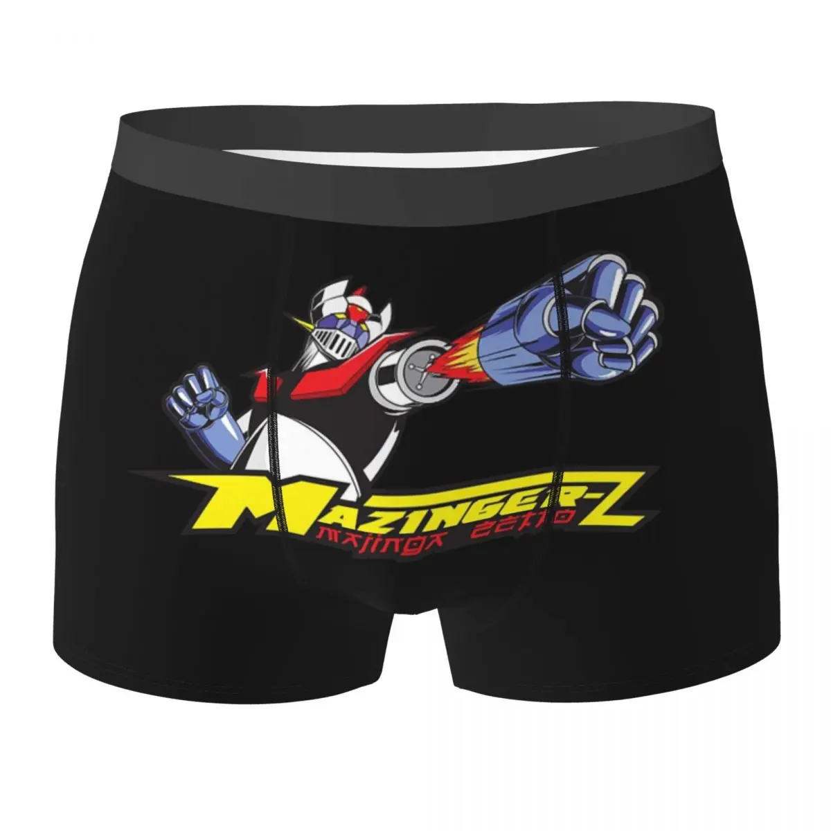 

Boxer Underpants Shorts Mazinger Z Goldorak Actarus Grendizer Mask Panties Men Ventilate Underwear for Homme Man Boyfriend Gifts