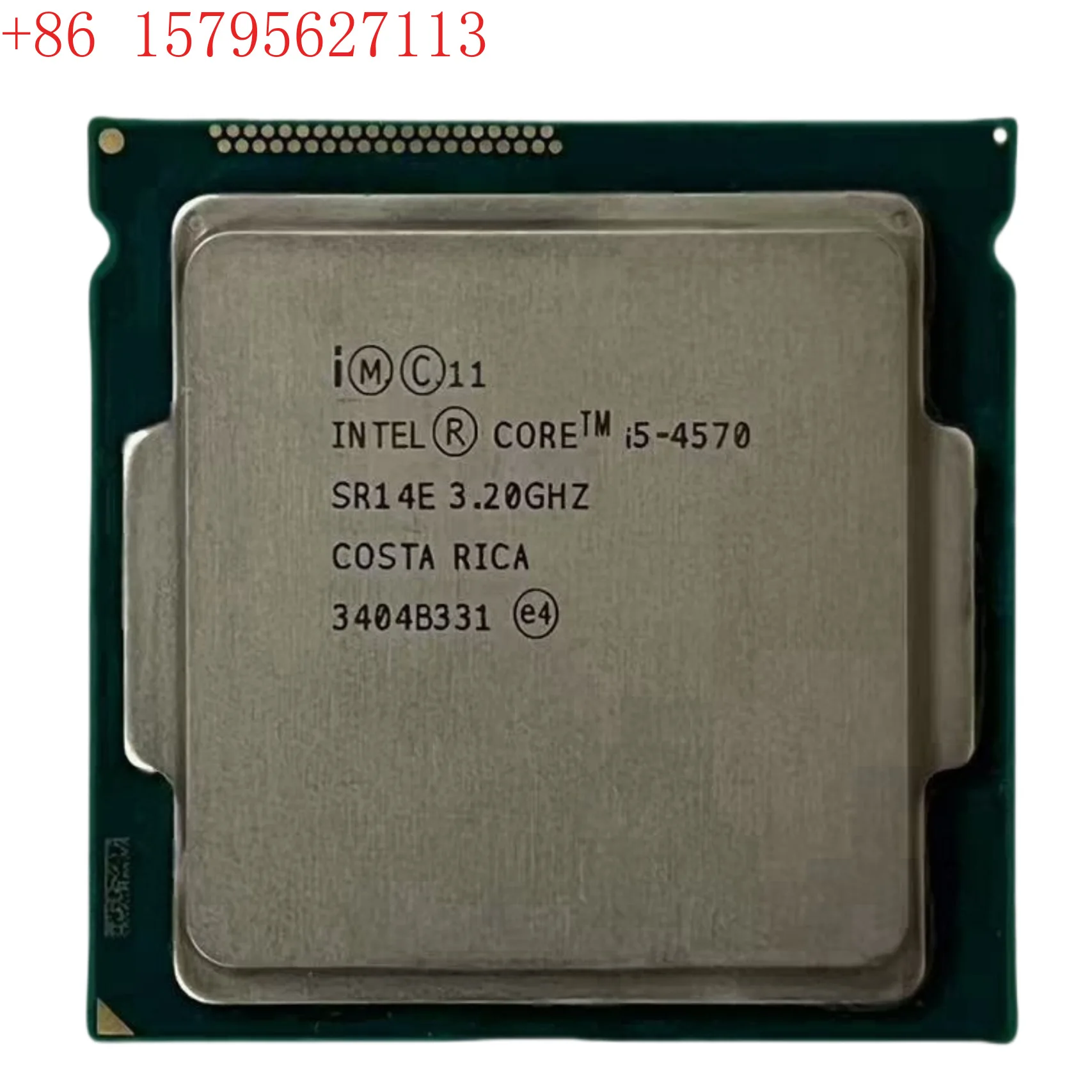 I5 4570 4 Core 4 Thread Processor Computer CPU