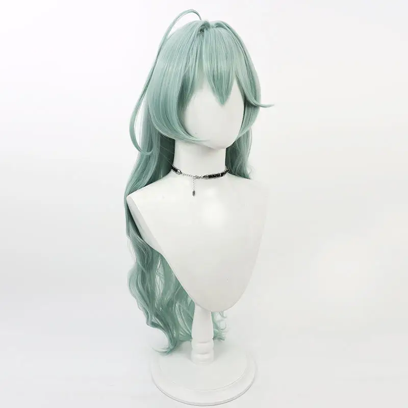 Anime Game Blue Archive Kuchinashi Yume Cosplay Halo Wigs Synthetic Hair Halloween Party Carnival Role Play Long Curly Hairs