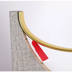 PVC Edge Banding U Sealing Strip Edge Encloser Shield for Frame 5mm 8mm 9mm 10mm 12mm 16mm 18mm 20mm Gold