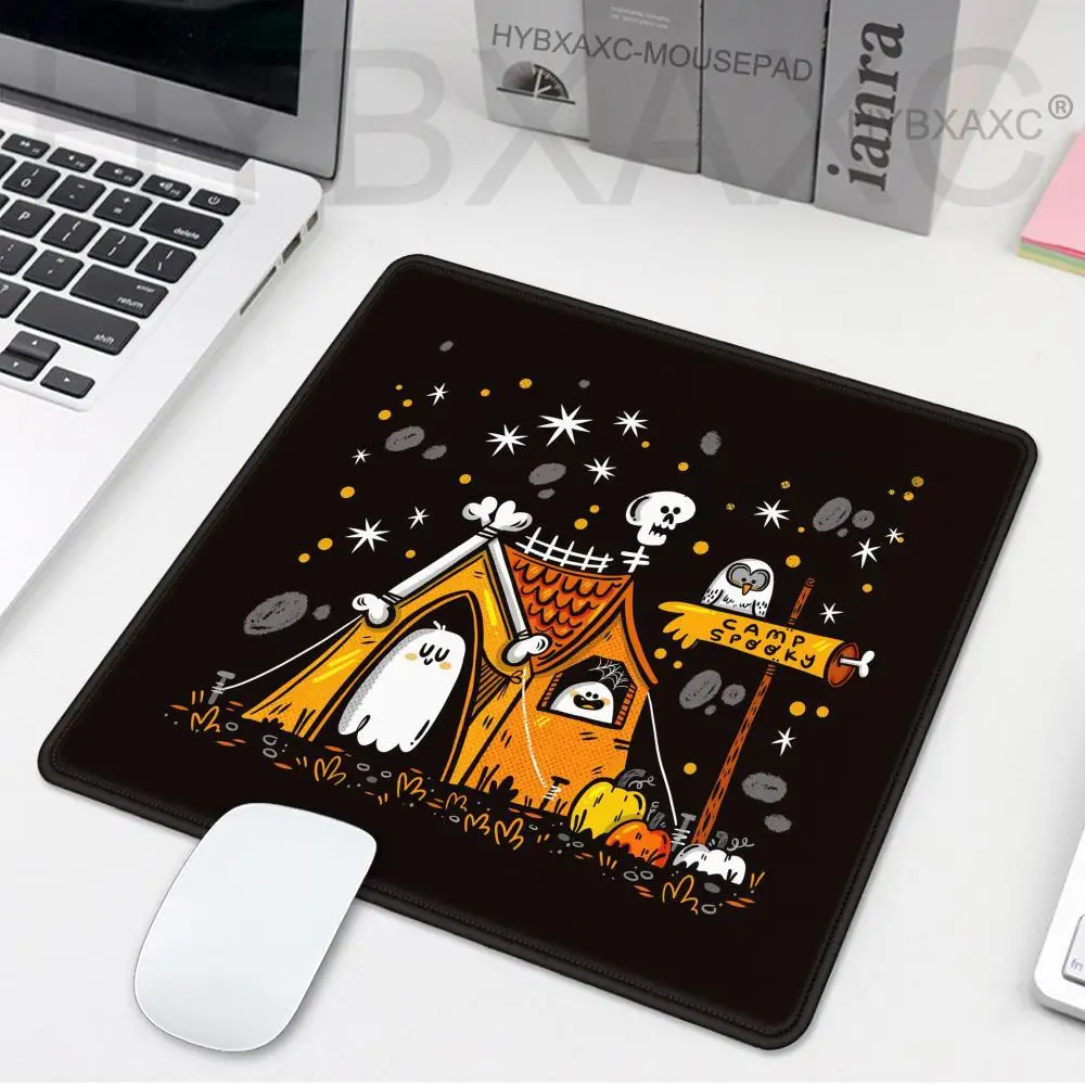 

Ghost Summer Camp Mouse Pad Small Mouse Pad Desk Pad Desktop Computer Keyboard Wireless Mouse Boy Girl Gift for Play games