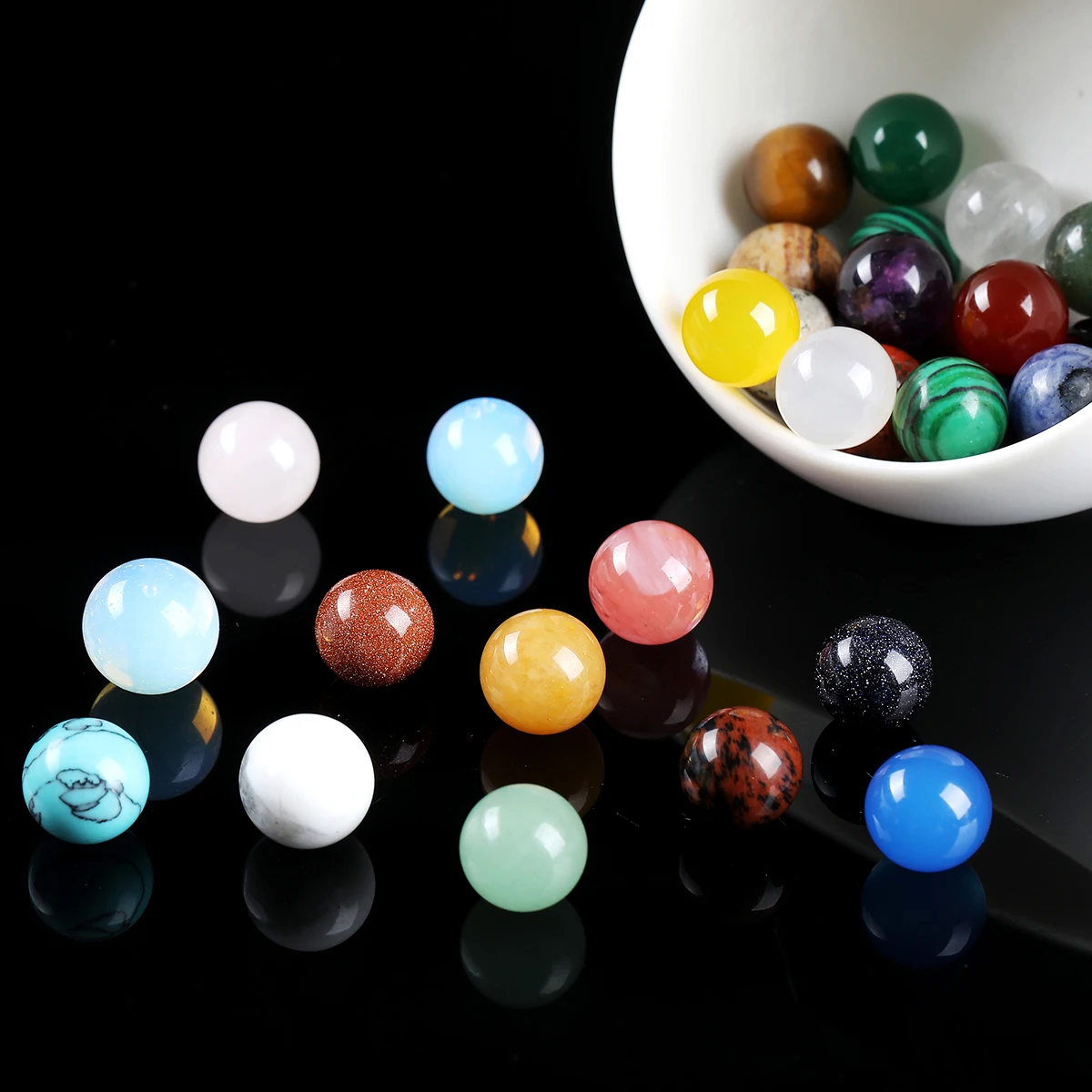 

10 шт./лот натуральный камень желтый тигровый глаз аметист бусина без отверстия свободная бусина для изготовления ювелирных изделий DIY браслет ожерелье аксессуар