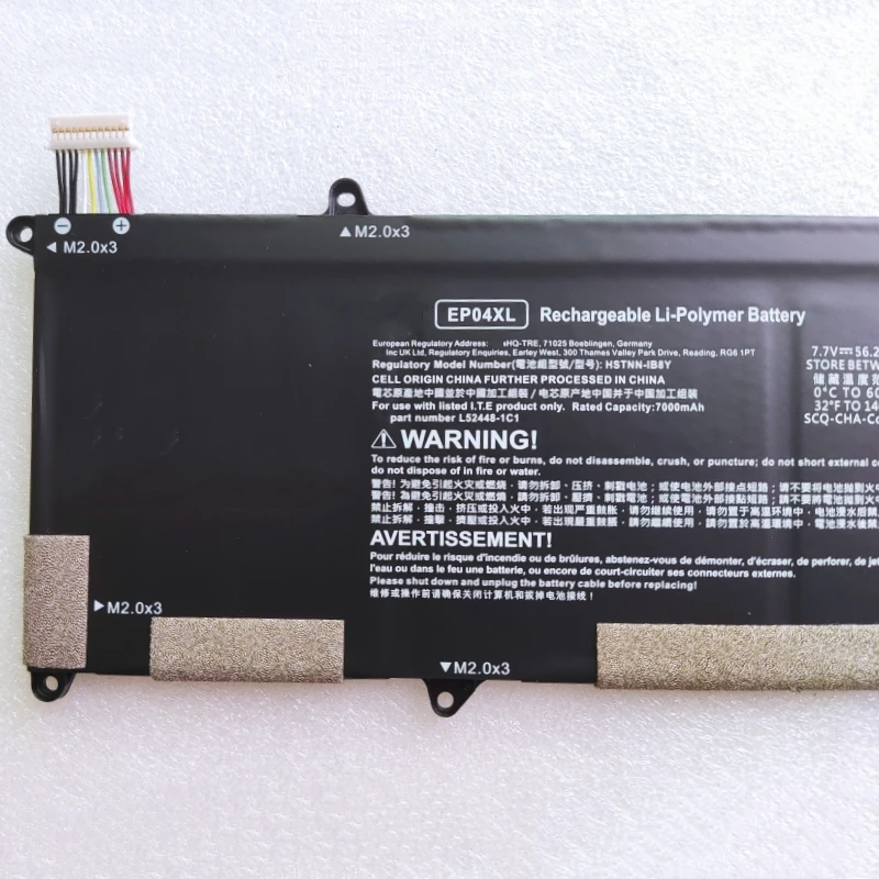 RozFaro EP04XL EP04056XL L52581-005 L52448-1C1 L52448-241 HSTNN-DB9J HSTNN-IB8Y Battery For HP Elite Dragonfly G1 G2 8MK79EA