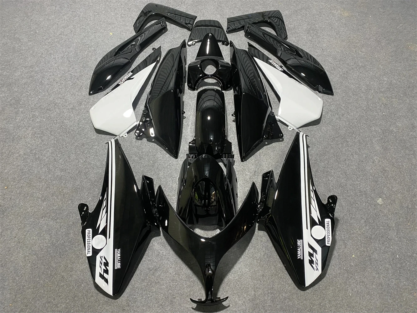 New ABS JP Motorcycle Fairings Kit Fit For YAMAHA TMAX500 2008 2009 2010 2011 08 09 10 11 TMAX Bodywork Set Black