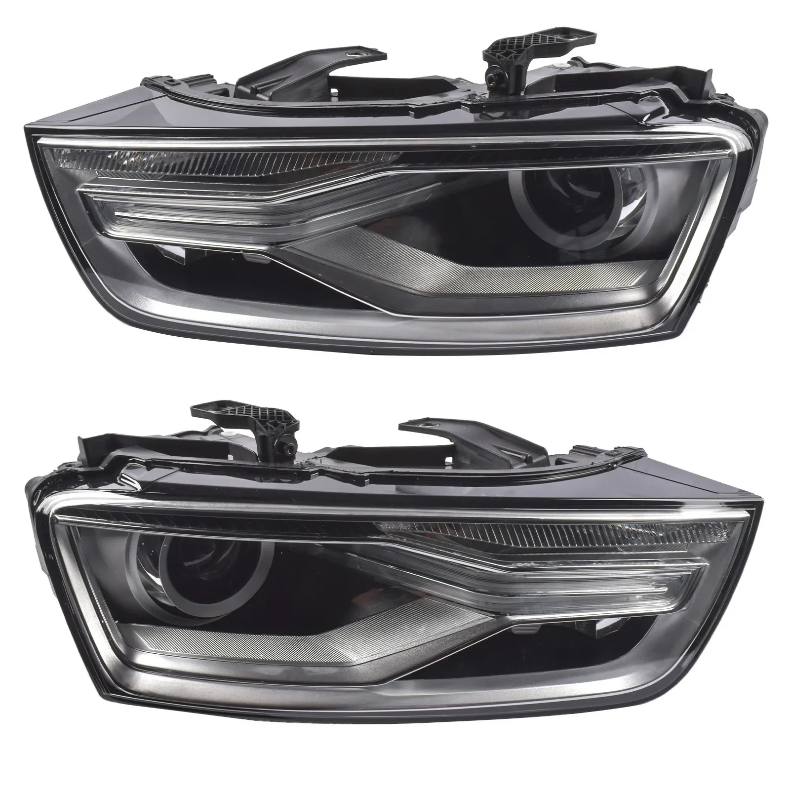 AP01 2Pcs Left Right Headlight For Audi Q3/Q3 Quattro 8U 2016-2018 D5S Xenon LED 8U0941043E 8U0941044E
