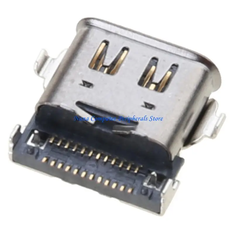 F68C Metal TypeC Charging Port USB TypeC Power Connector for For ThinkPad X280 T490