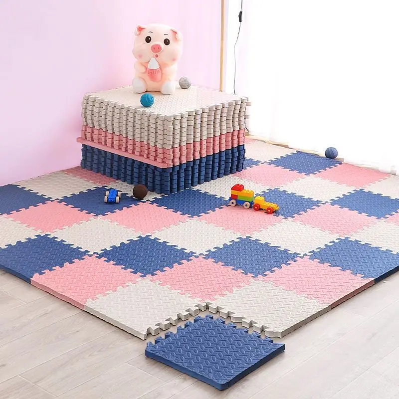 Alfombra de juego para bebé, estera de rompecabezas de 60x60cm, 16 piezas, para actividades de bebé, gimnasio