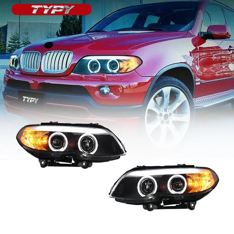 

XDS Best selling Car Head Lamp Modified LED Headlights LED Daytime Running Lights Head Light for X5 E53 2004-2006